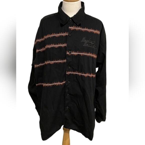 Harley Davidson mens button down shirt XL - Picture 3 of 7